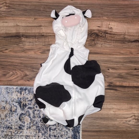 🆕 NWT - Carter's Black and White Cow Costume - Picture 2 of 15